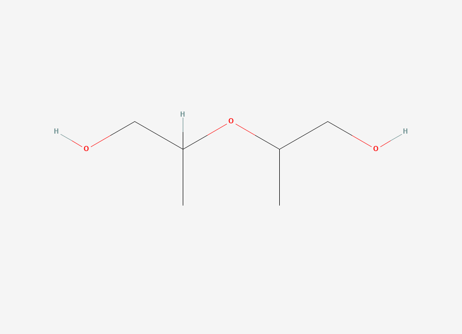 Two-dimensional chemical structure of 2,2'-Oxydipropanol