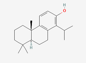 Two-dimensional chemical structure of (+)-Totarol
