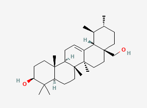Two-dimensional chemical structure of Uvaol