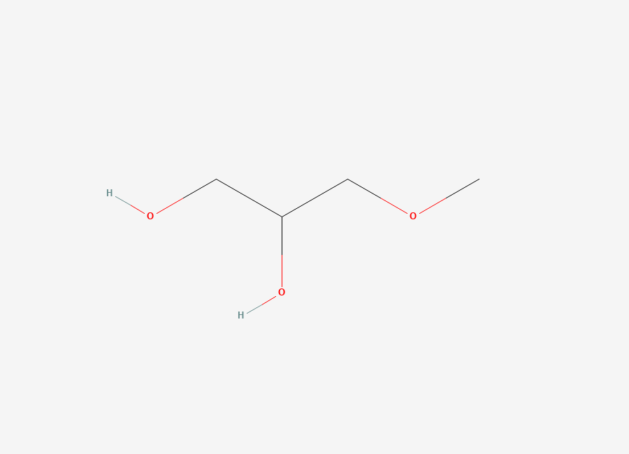 Two-dimensional chemical structure of 3-Methoxy-1,2-propanediol