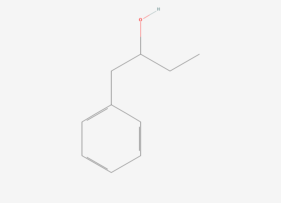Two-dimensional chemical structure of 1-Phenyl-2-butanol