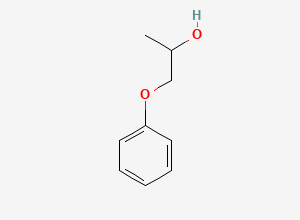 Two-dimensional chemical structure of 1-Phenoxy-2-propanol