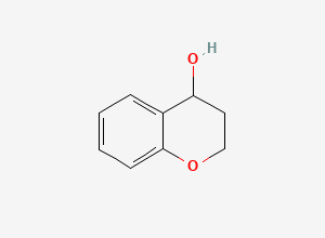 Two-dimensional chemical structure of Chroman-4-ol