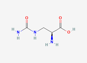 Two-dimensional chemical structure of Albizziin