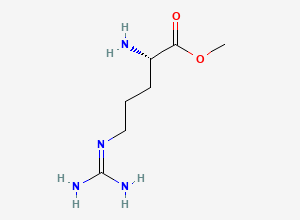 Two-dimensional chemical structure of L-Arginine methyl ester