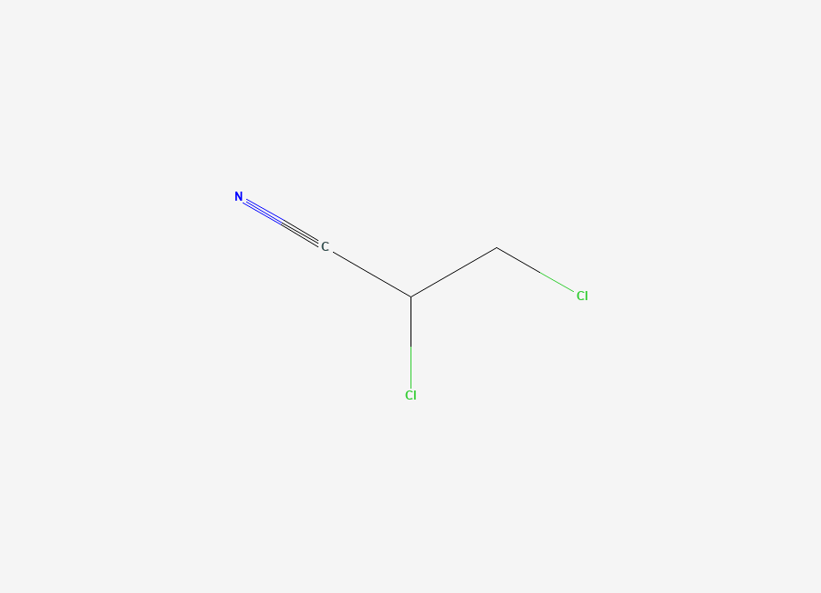 Two-dimensional chemical structure of 2,3-Dichloropropiononitrile