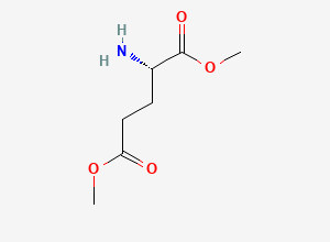 Two-dimensional chemical structure of Dimethyl glutamate