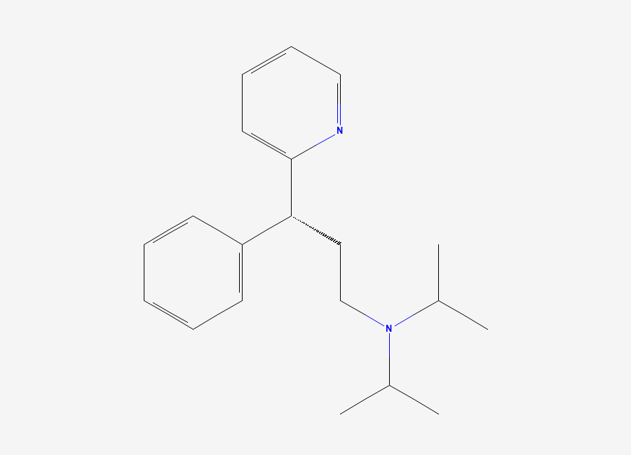 Two-dimensional chemical structure of Disopyramide EP Impurity B, CAS 53761-14-1