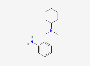 Two-dimensional chemical structure of Bromhexine EP Impurity C, CAS 57365-08-9
