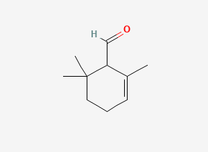 Two-dimensional chemical structure of alpha-Cyclocitral