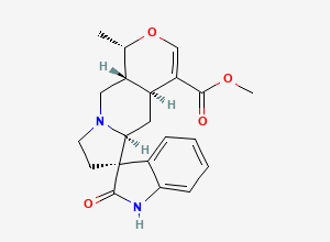 Two-dimensional chemical structure of Mitraphylline