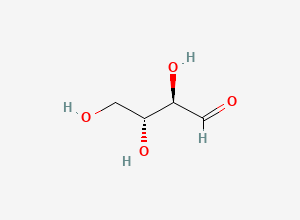 Two-dimensional chemical structure of D-Erythrose