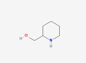 Two-dimensional chemical structure of Piperidin-2-ylmethanol