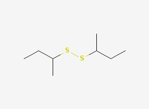 Two-dimensional chemical structure of Di-sec-butyl disulfide