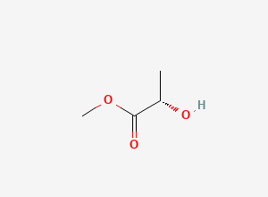 Two-dimensional chemical structure of Methyl Lactate, CAS 27871-49-4