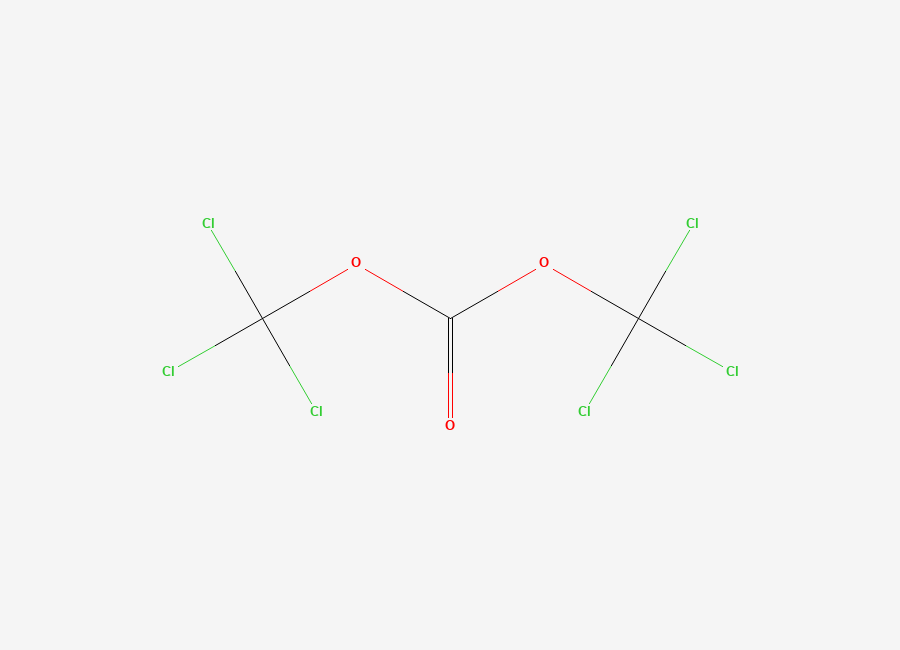 Two-dimensional chemical structure of Triphosgene