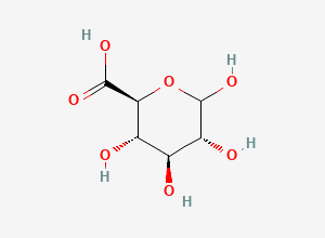 Two-dimensional chemical structure of D-Glucuronic Acid