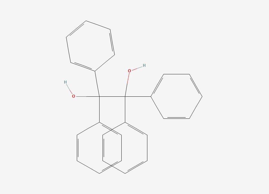 Two-dimensional chemical structure of Benzopinacol