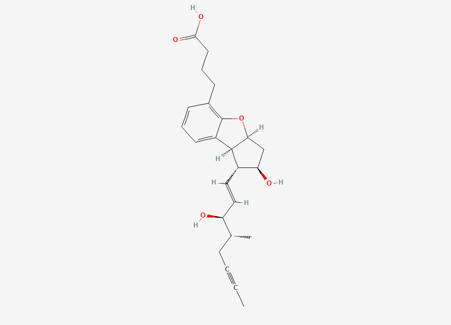 Two-dimensional chemical structure of Beraprost Impurity 4