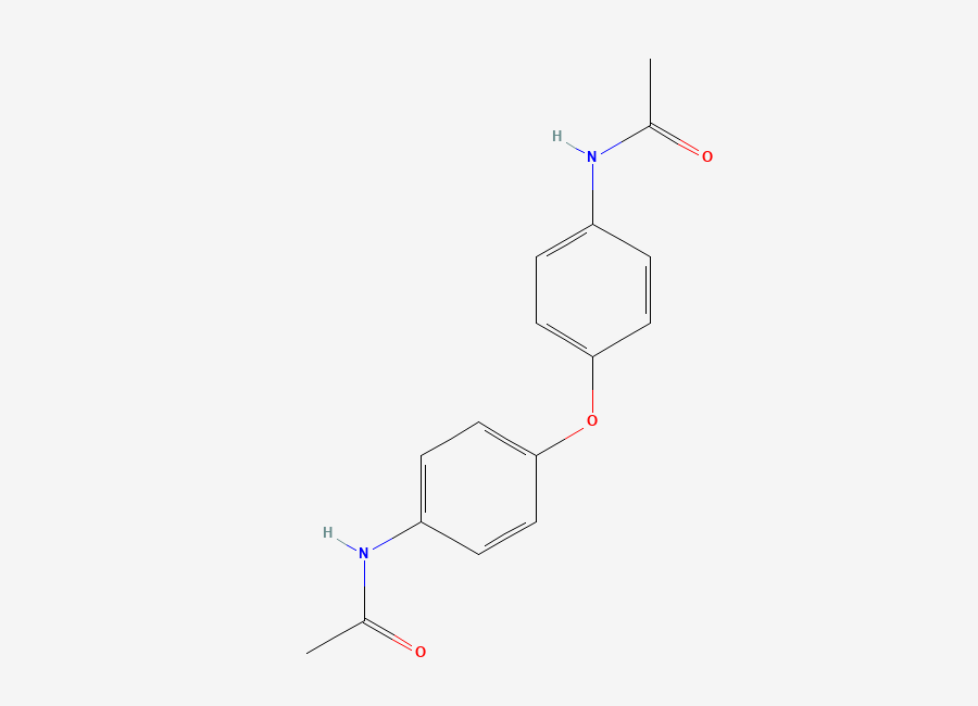 Two-dimensional chemical structure of Paracetamol EP Impurity N, CAS 3070-86-8
