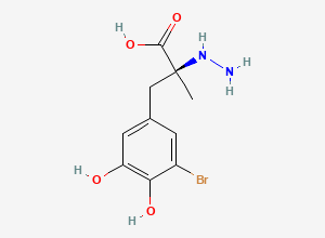Two-dimensional chemical structure of Carbidopa EP Impurity I