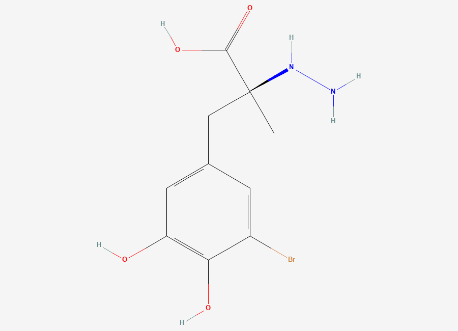 Two-dimensional chemical structure of Carbidopa EP Impurity I