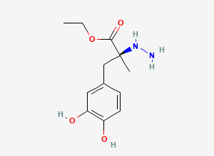 Two-dimensional chemical structure of Carbidopa EP Impurity F(Free Base), CAS 91908-71-3