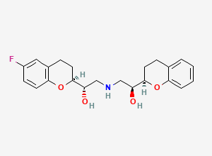 Two-dimensional chemical structure of Nebivolol Impurity 33(SS,SR)