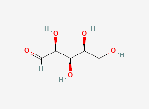 Two-dimensional chemical structure of L-Xylose