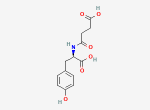 Two-dimensional chemical structure of Clavulanate Potassium EP Impurity G Enantiomer, CAS 887256-29-3