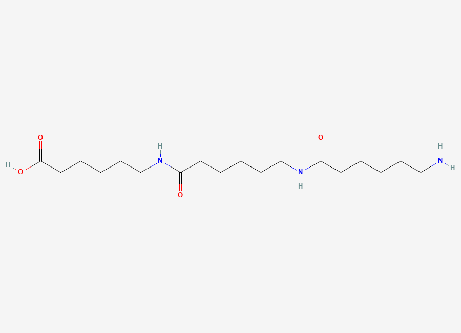 Two-dimensional chemical structure of Aminocaproic Acid Trimer Impurity, CAS 5776-78-3