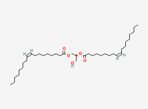 Two-dimensional chemical structure of 1,2-Dioleoyl-Sn-Glycerol