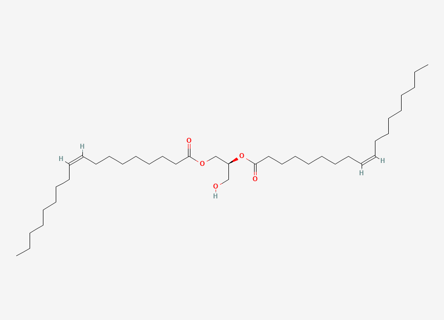 Two-dimensional chemical structure of 1,2-Dioleoyl-Sn-Glycerol