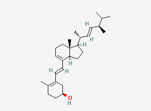 Two-dimensional chemical structure of Ergocalciferol EP Impurity E / Tachysterol2, CAS 115-61-7