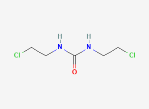 Two-dimensional chemical structure of Carmustine EP Impurity A/ Carmustine Related Compound A/ Lomustine EP Impurity A, CAS 2214-72-4