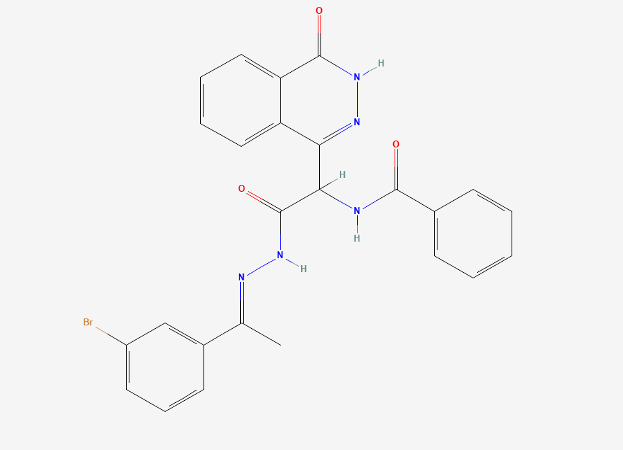 Two-dimensional chemical structure of AC-55541