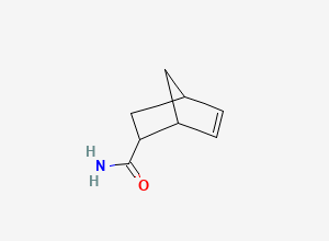 Two-dimensional chemical structure of Bicyclo(2.2.1)hept-5-ene-2-carboxamide
