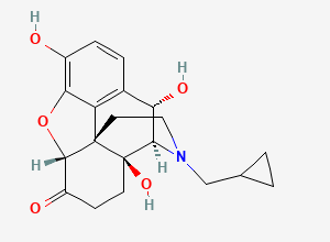 Two-dimensional chemical structure of Naltrexone EP Impurity F, CAS 2397651-97-5