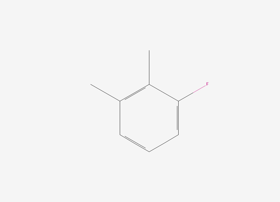 Two-dimensional chemical structure of 3-Fluoro-o-xylene