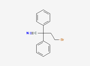 Two-dimensional chemical structure of Diphenoxylate EP Impurity C (Free Base), CAS 39186-58-8