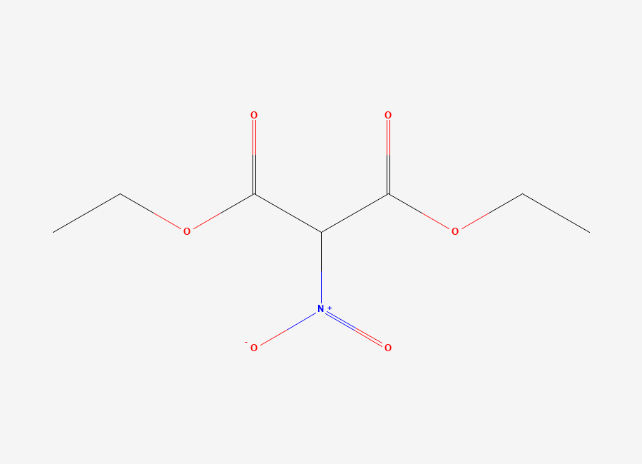 Two-dimensional chemical structure of Diethyl nitromalonate