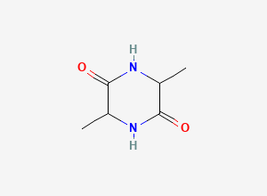 Two-dimensional chemical structure of Alanine Diketopiperazine (Mixture of Diastereomers), CAS 5625-46-7
