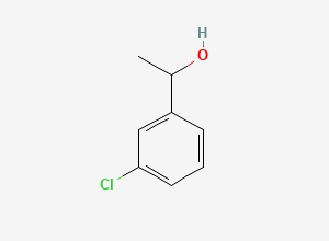 Two-dimensional chemical structure of 3-Chloro-alpha-methylbenzenemethanol