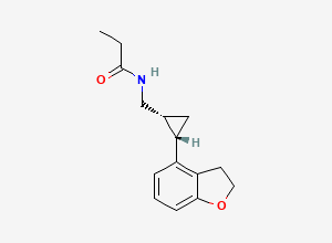 Two-dimensional chemical structure of Tasimelteon Impurity G, CAS 251562-65-9