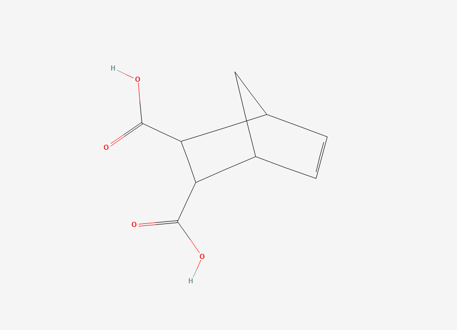 Two-dimensional chemical structure of 5-Norbornene-2,3-dicarboxylic acid