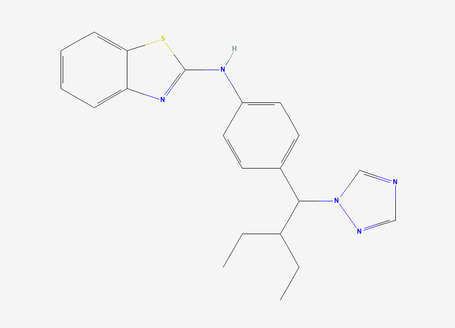 Two-dimensional chemical structure of Talarozole