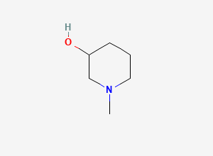 Two-dimensional chemical structure of 3-Piperidinol, 1-methyl-