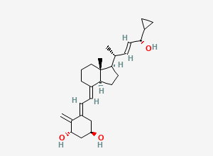 Two-dimensional chemical structure of Calcipotriol EP Impurity C / (5E)-Calcipotriol / Calcipotriene Related Compound C, CAS 113082-99-8