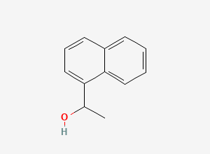 Two-dimensional chemical structure of 1-(1-Naphthyl)ethanol