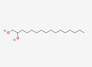 Two-dimensional chemical structure of 1,2-Hexadecanediol